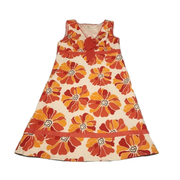 Cato Size 14 White Fit and Flair Sundress with Floral Pattern - Picture 10 of 16